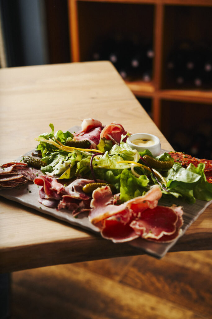 Planche de charcuteries maison