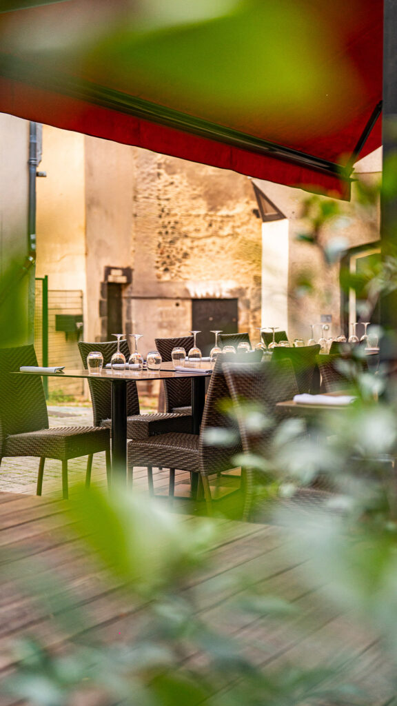 Terrasse · tablée