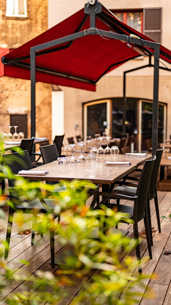 Terrasse · détail couvert