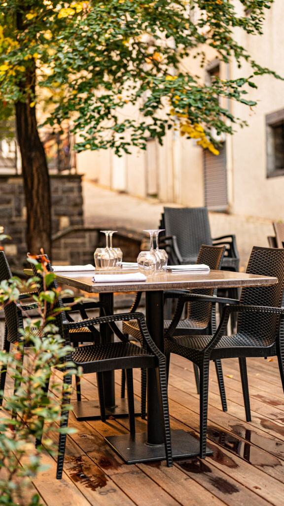 Terrasse · rue de la Boucherie